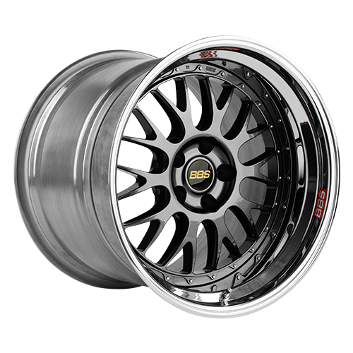 BBS E88 Satin Black side profile