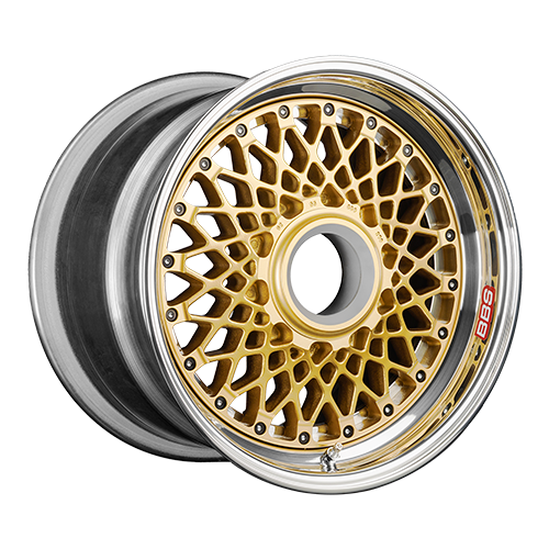 BBS E50/55 Motorsport Gold side profile