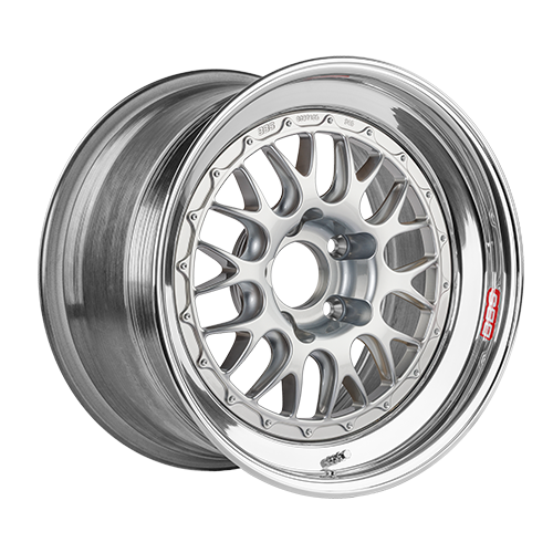 BBS E87 Brilliant Silver side profile