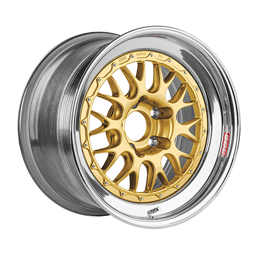BBS E87 Motorsport Gold side profile