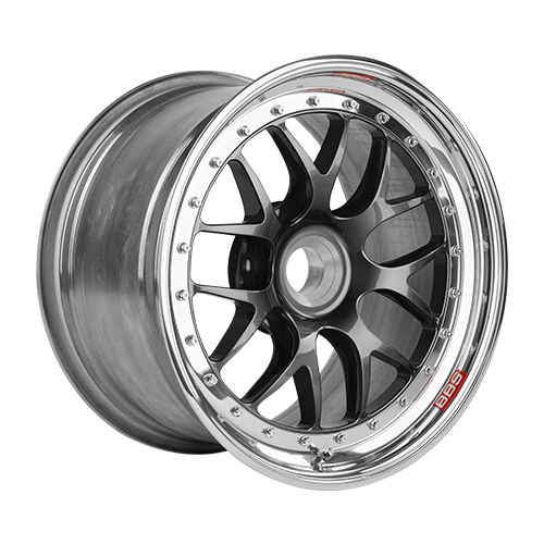 BBS E07 Satin Black side profile