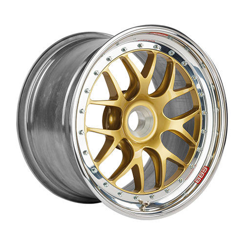 BBS E07 Motorsport Gold side profile